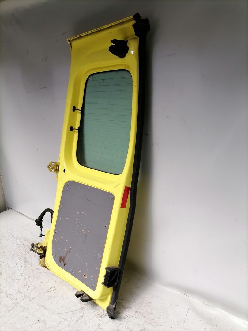 VW Caddy 2K original Fl&uuml;gelt&uuml;r rechts mit Scheibe Gelb Bj.2007